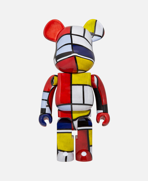 最終決算 Bearbrick Piet Mondrian 100％ 400％BE@RBRICK ベアブリック ...