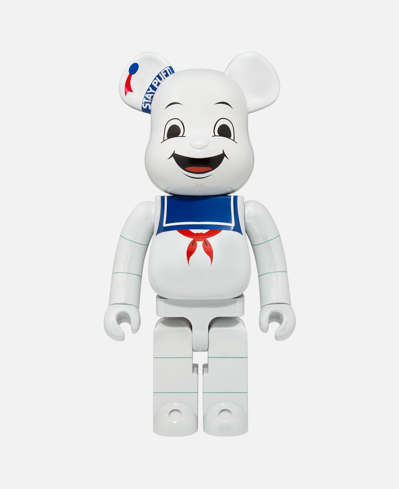 Medicom Toy - Be@rbrick Stay Puft Marshmallow Man White Chrome Ver