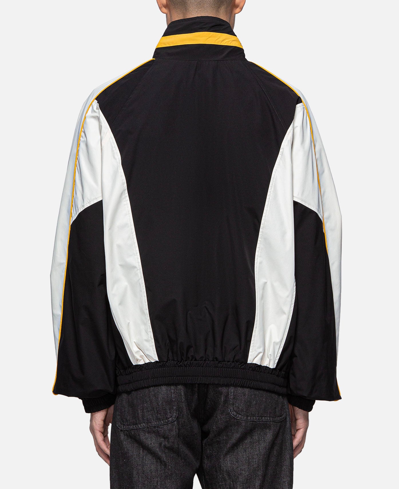 Rhude - Curve Panel Track Jacket (Black) – JUICESTORE