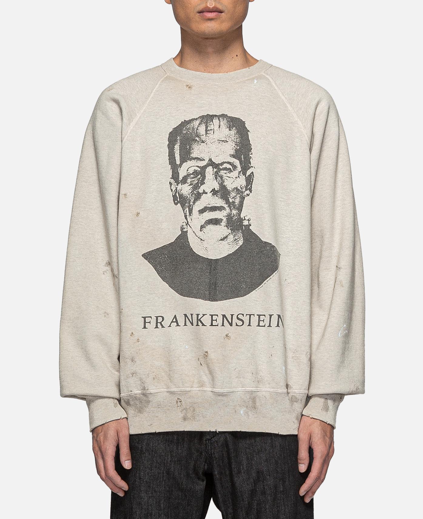 saint michael frankenstein sweatshirt