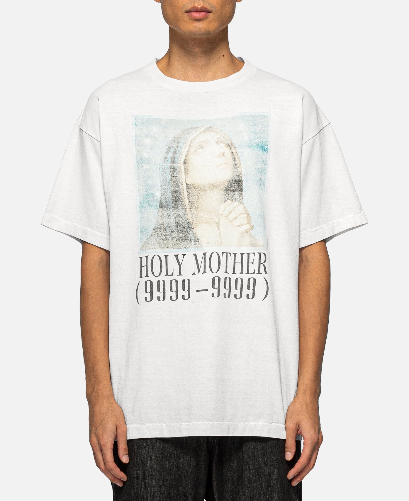 saint michael SS TEE / HOLY MOTHER / WHT | vrealitybolivia.com