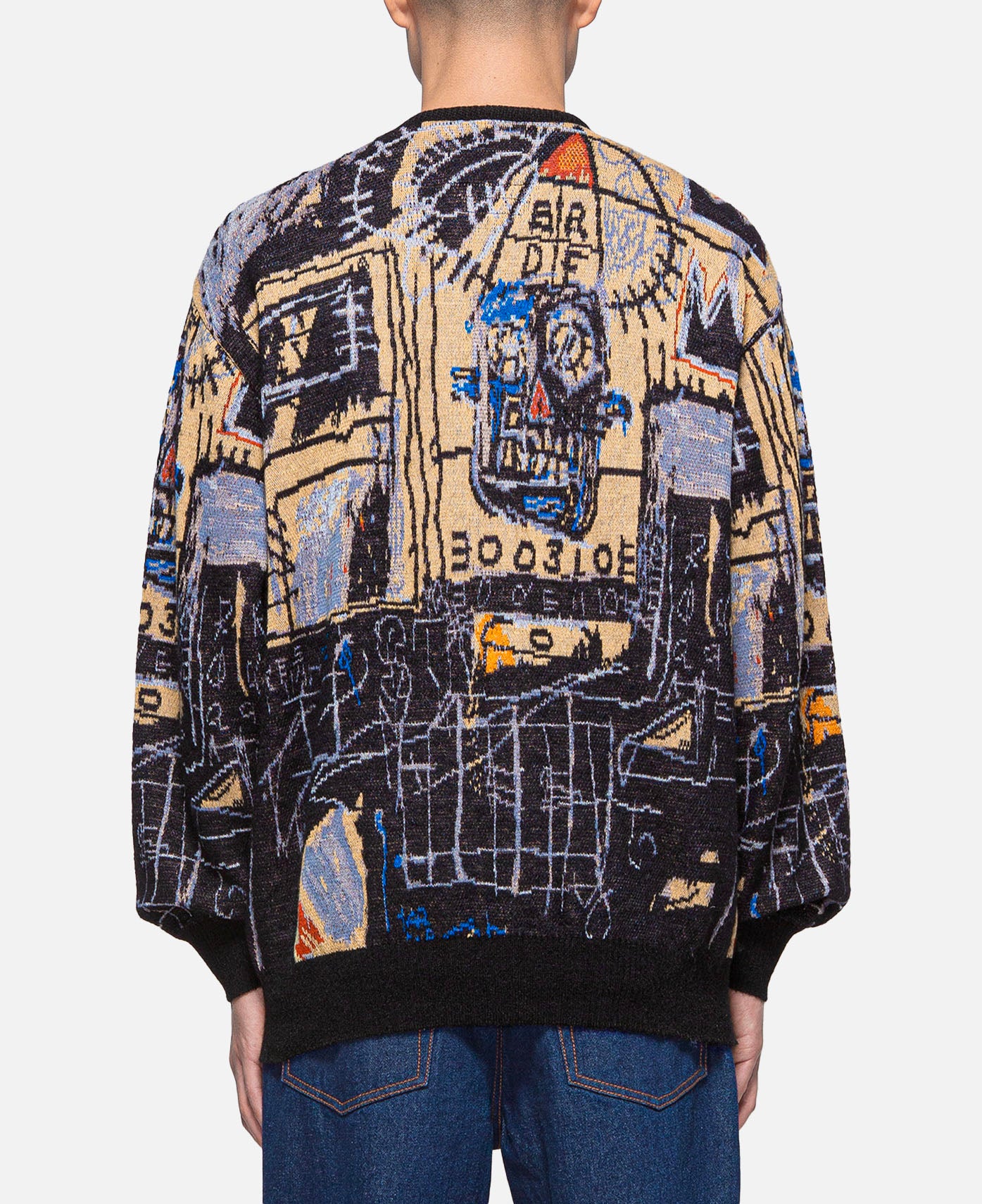 Wacko Maria - Jean-Michel Basquiat Cardigan (Type-1) (Multi) – JUICESTORE