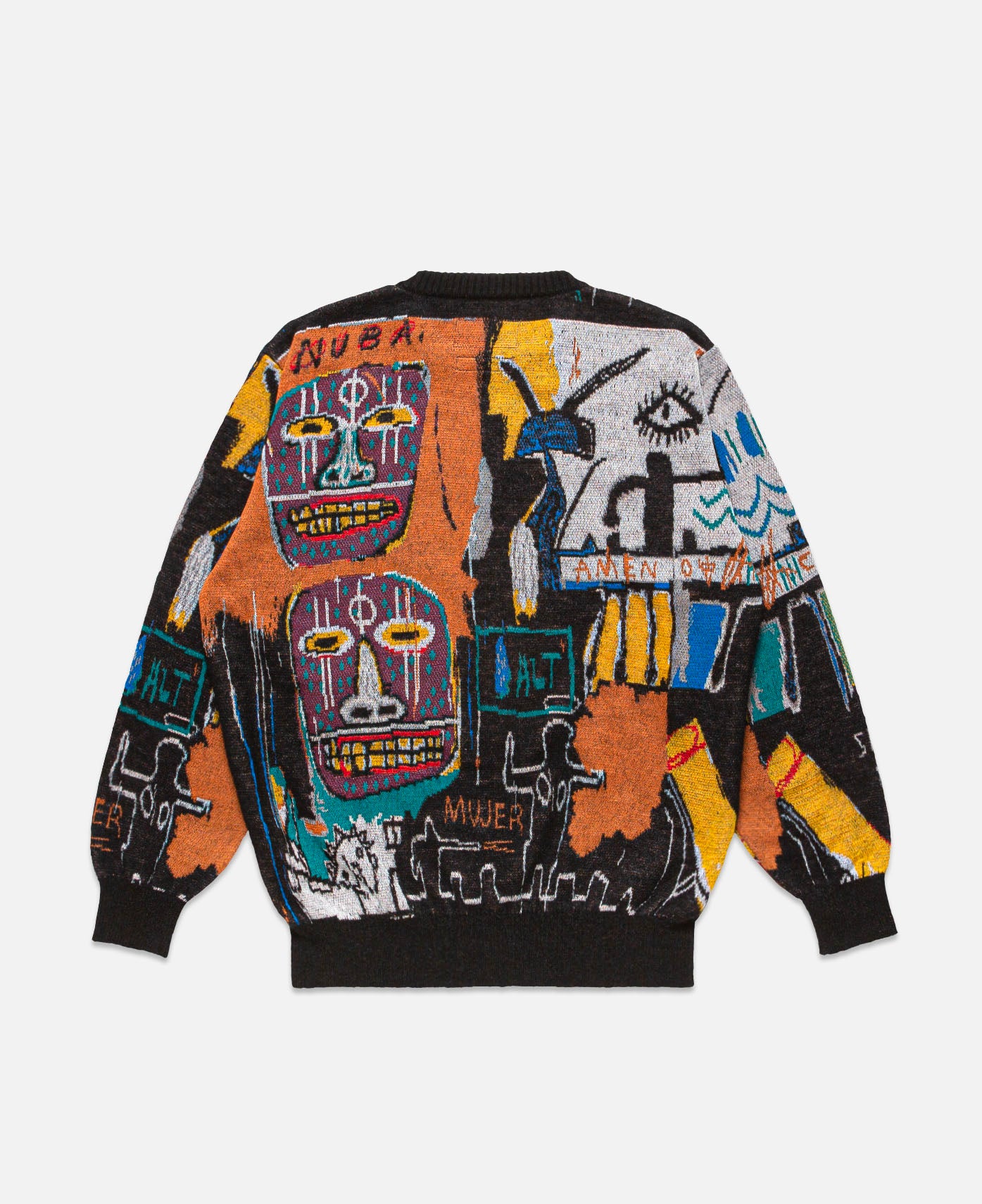Wacko Maria - Jean-Michel Basquiat Crew Neck Sweater (Type-2