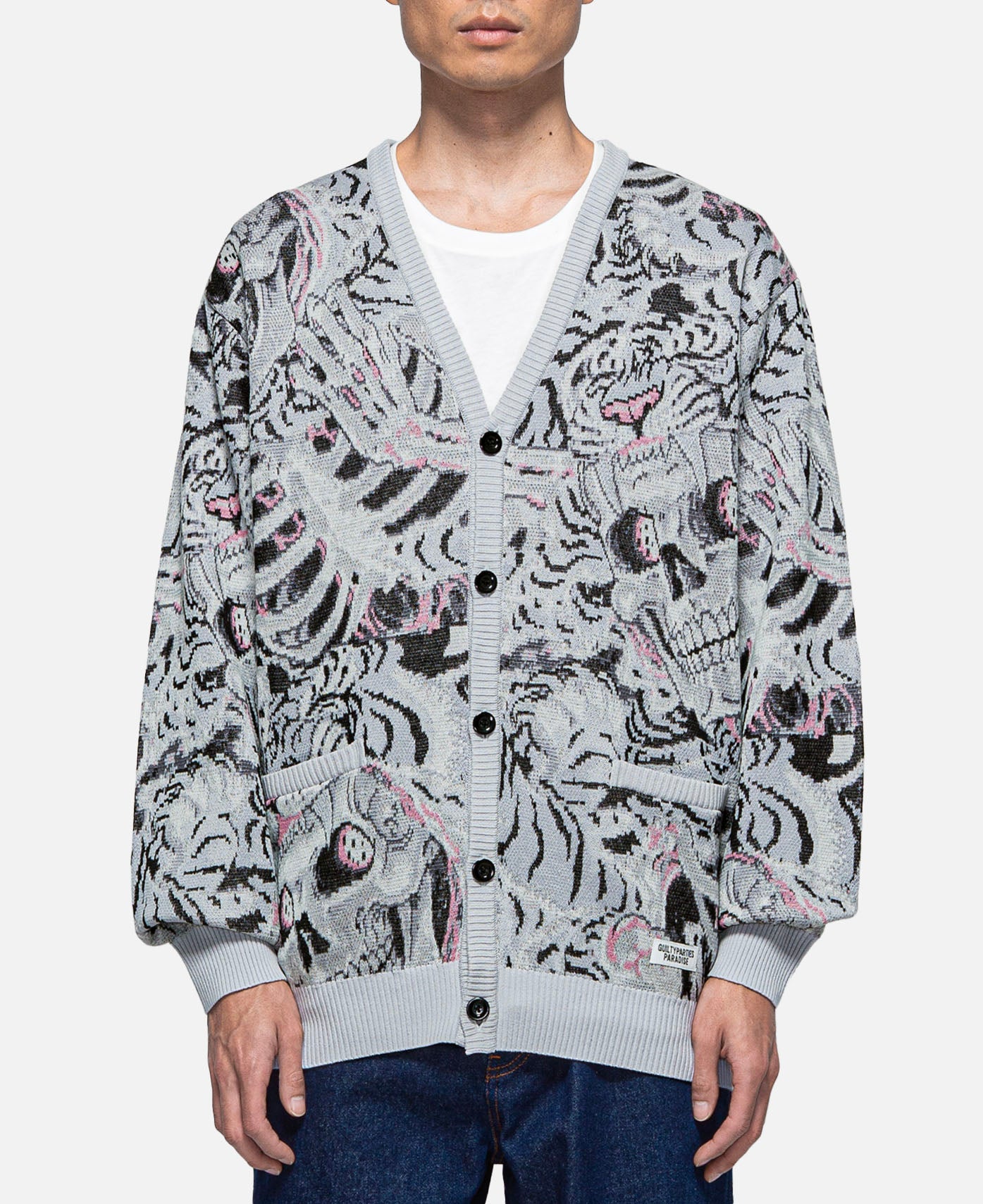 TIM LEHI / JACQUARD CARDIGAN ( TYPE-1 )-