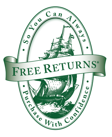 Free Returns So You Can Purchase with Confidence