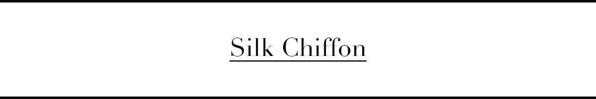 silk chiffon