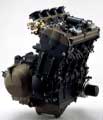 Kawasaki ZX14R motorcycle engine