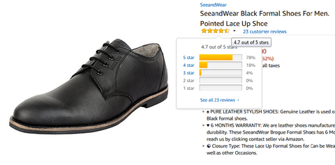 Buy black formal shoes