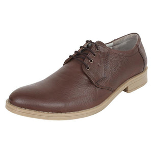 leather shoes brown colour