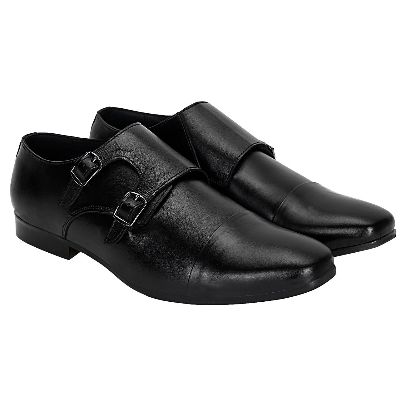 black-double-monk-strap-shoes-in-india-seeandwear