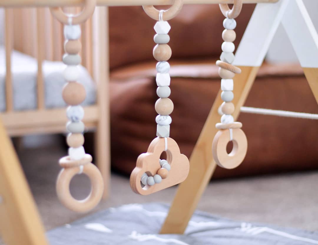 wooden play gym afterpay