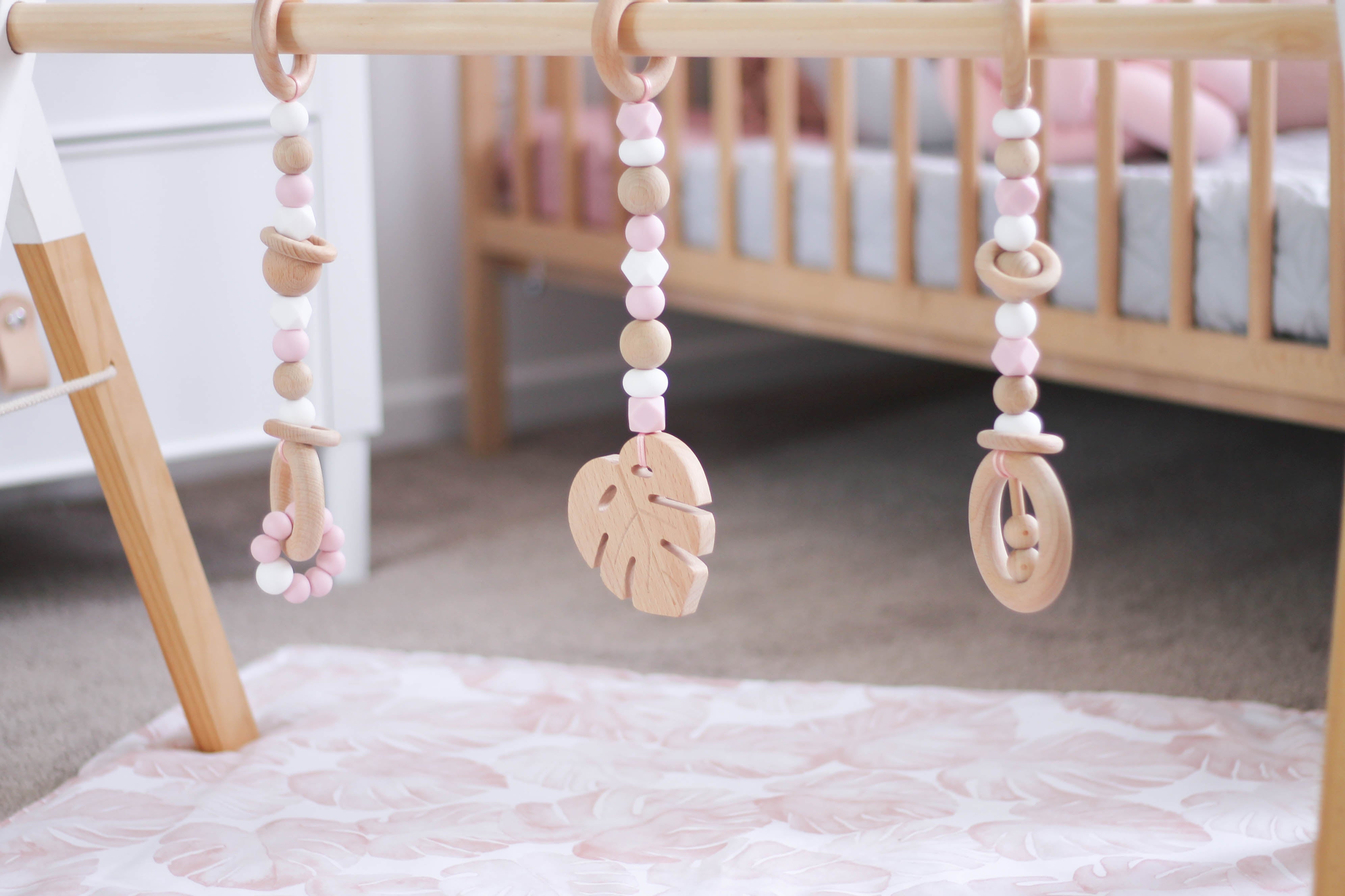 wooden play gym accessories