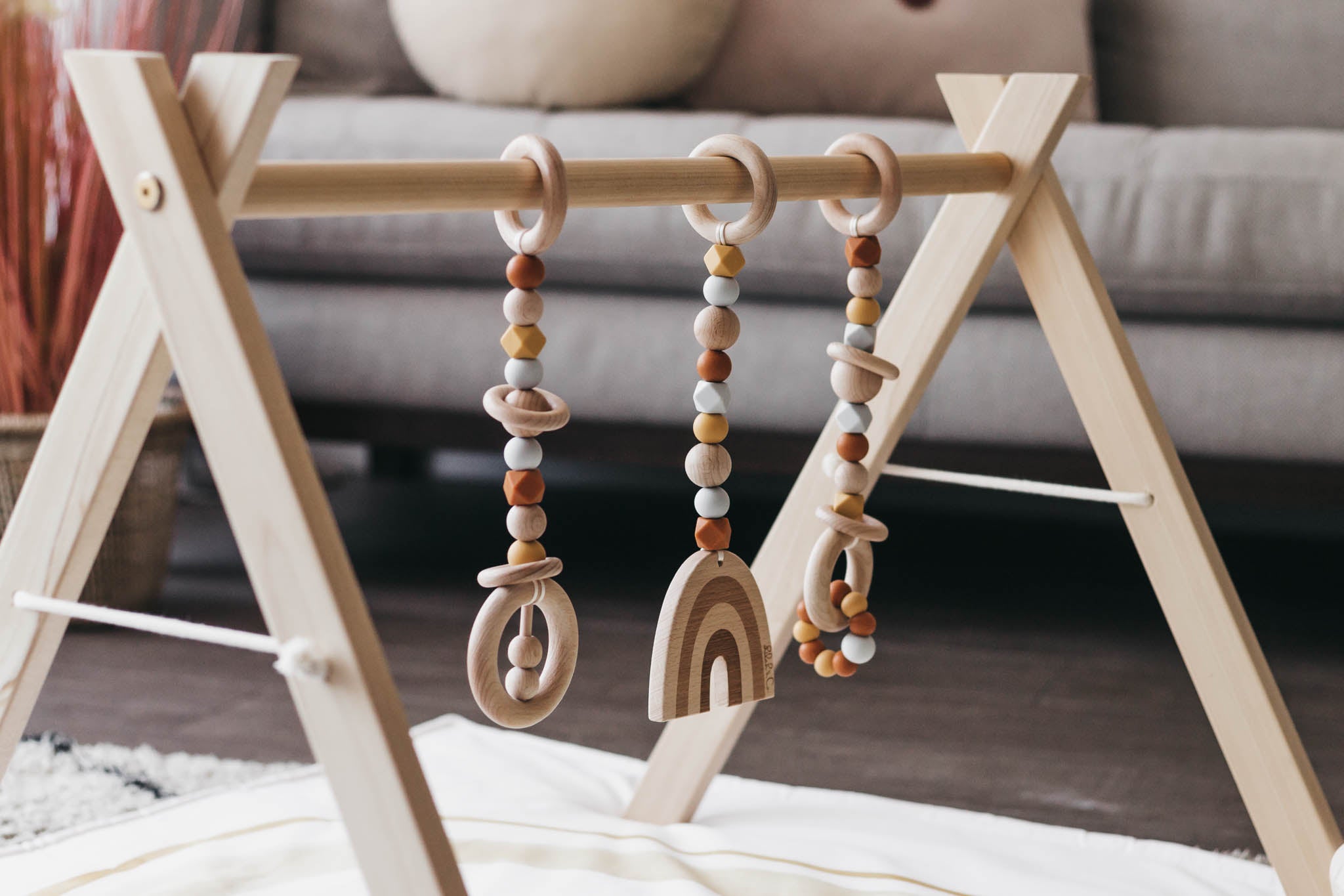 wooden play gym afterpay