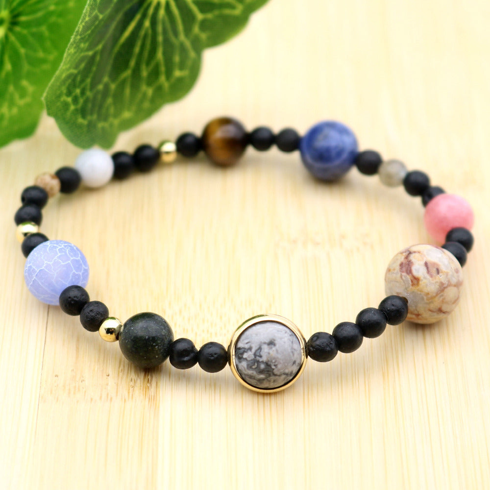 Solar System Bracelet W Pluto Version 2