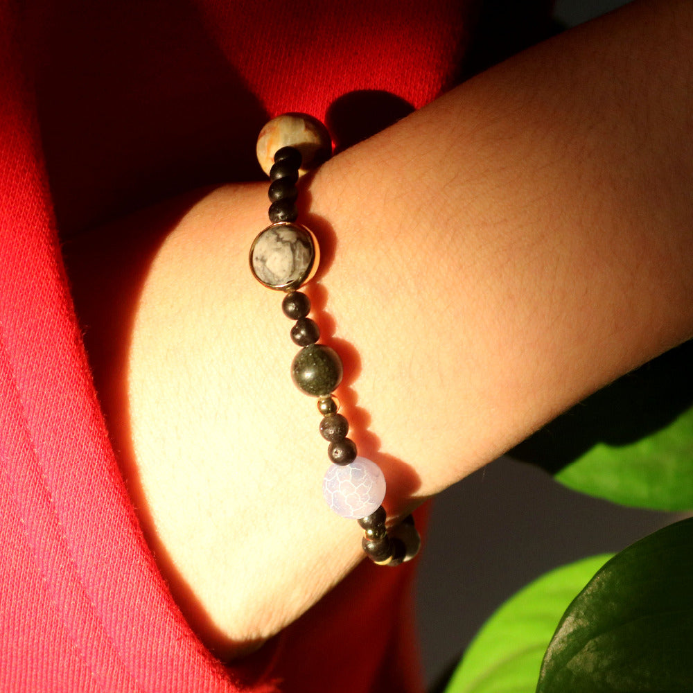 Solar System Bracelet W/ Pluto (version 2) – Introvert Palace