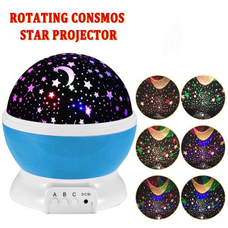 steno Literatuur opvolger Room Novelty Night Light Projector Lamp Rotary Flashing Starry Star Mo –  Introvert Palace