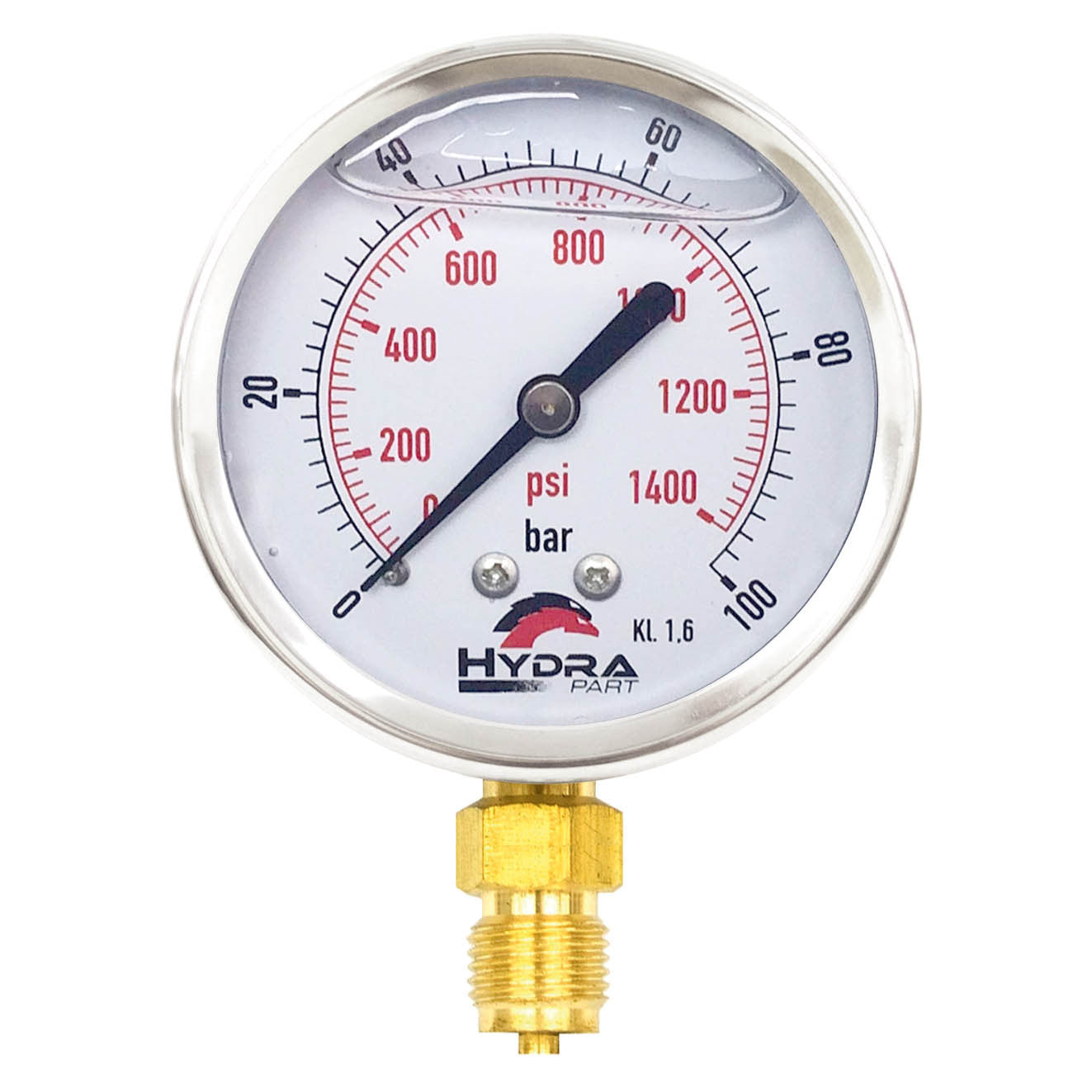 hydraulic oil pressure gauge