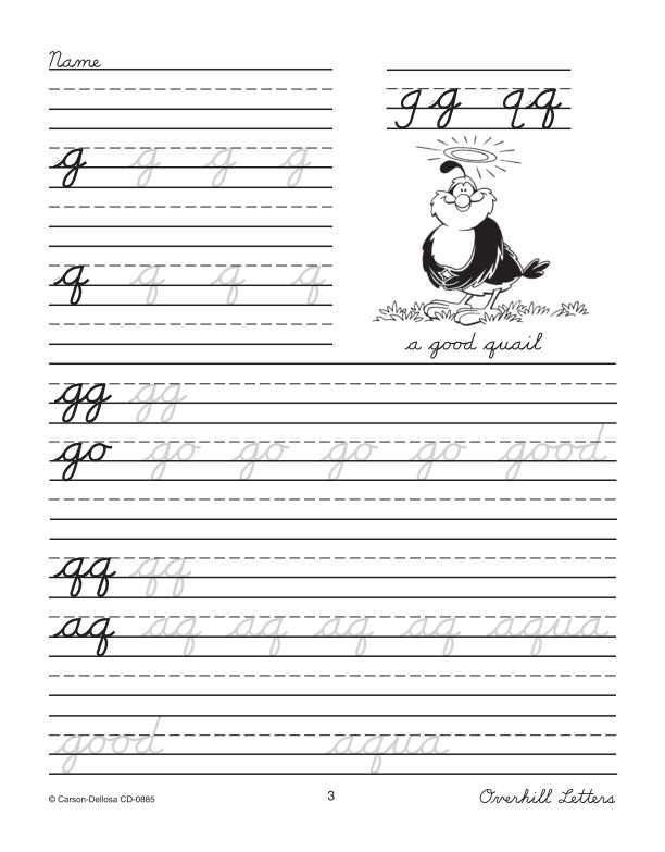 Carson Dellosa Modern Handwriting: Beginning Cursive Workbook | CD-0885