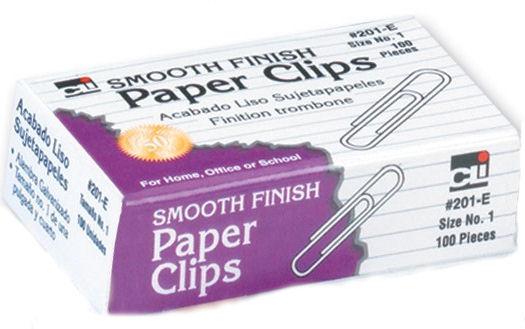 100 count paper clip box