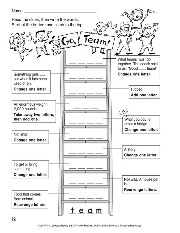 Scholastic Daily Word Ladders: Grades 2–3 | SC-0439513839 – SupplyMe