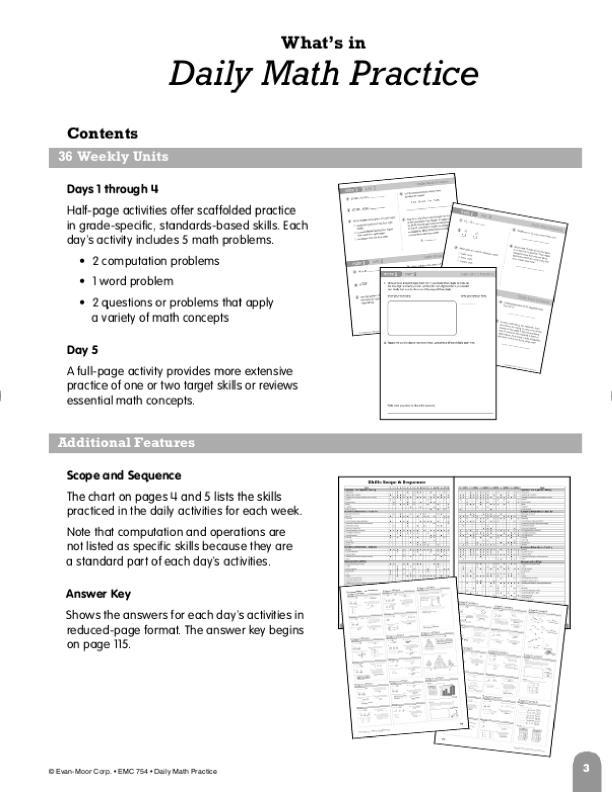 daily math practice grade 5 24