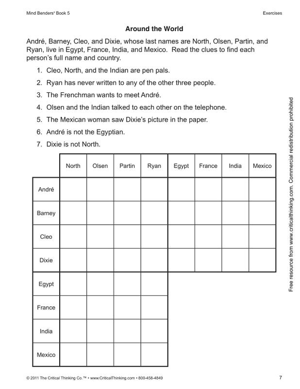 mind benders level 4 answers