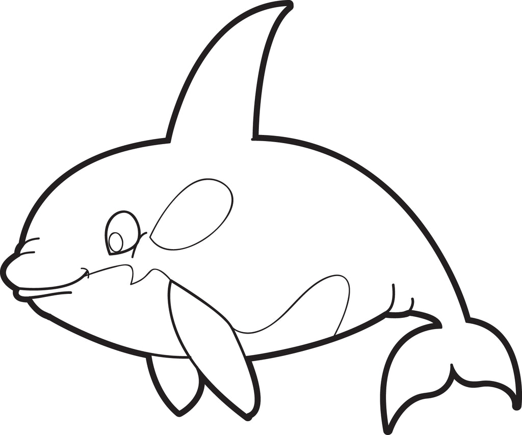 Whale Coloring Page