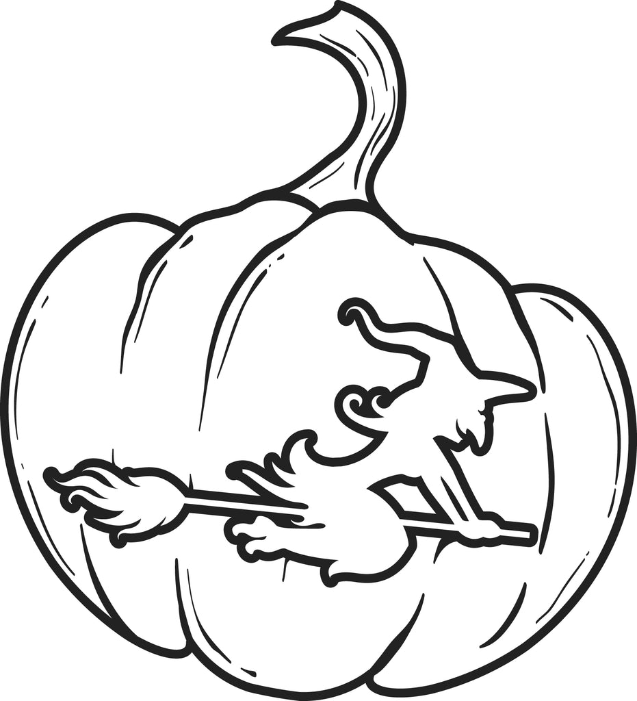 FREE Printable Pumpkin Coloring Page for Kids