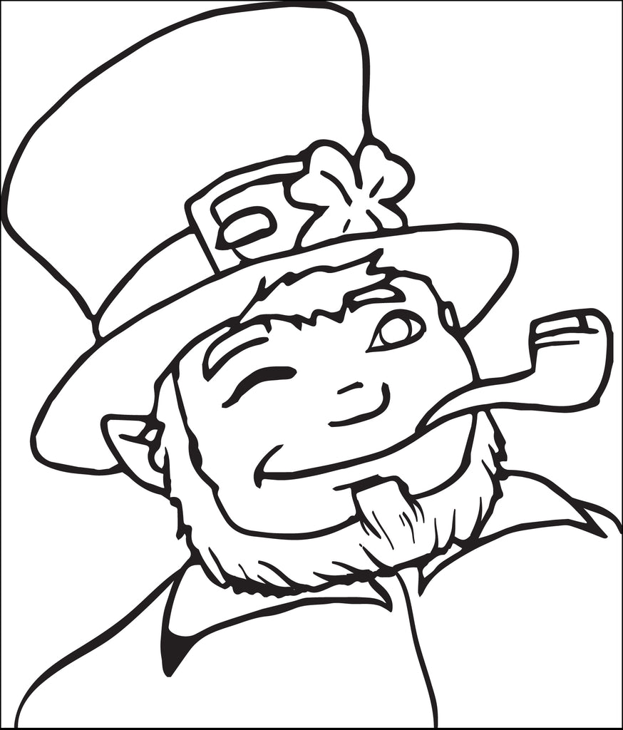 Download Printable Leprechaun Coloring Page for Kids - SupplyMe