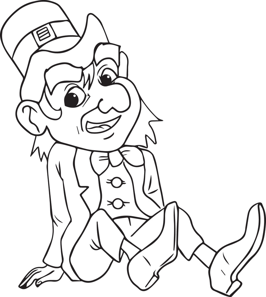 Coloring Page Leprechaun - Coloring Page Book Free Download