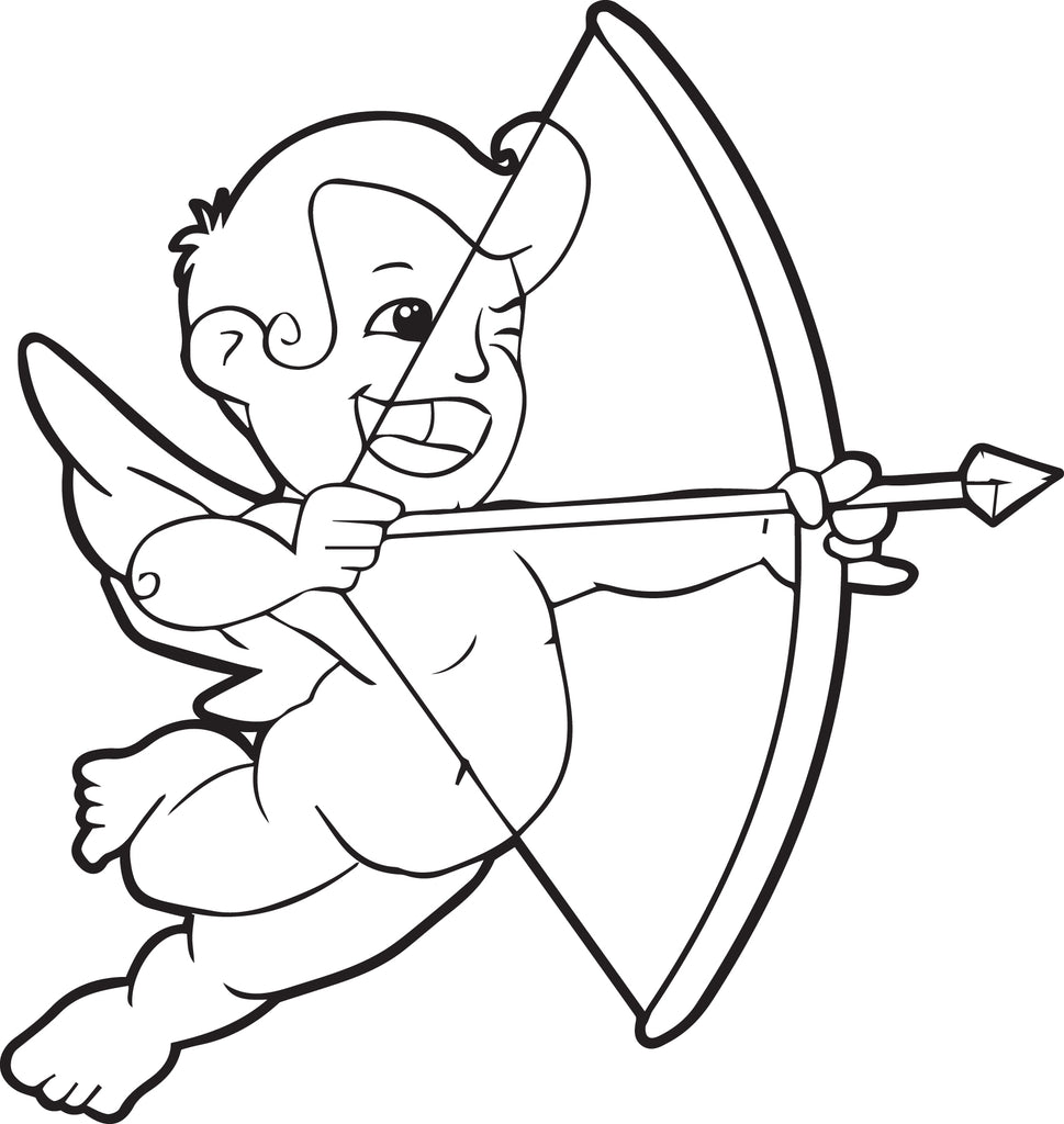 Free Printable Coloring Pages Cupid Coloring Pages