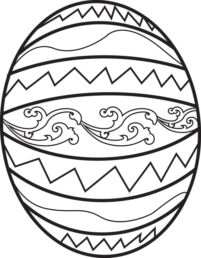 Роспись пасхального яйца раскраска