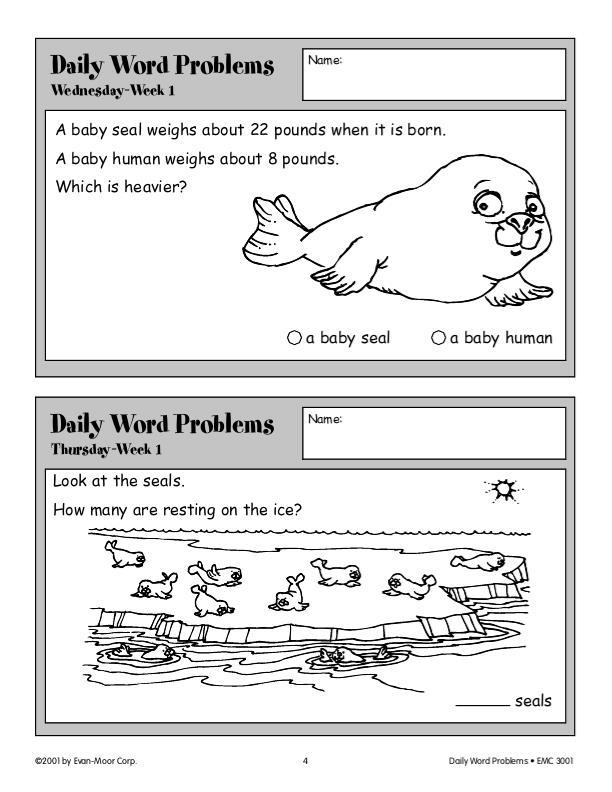 evan moor daily word problems grade 4 pdf