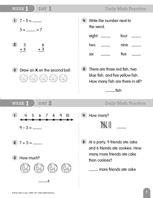 daily math practice grade 6 evan moor