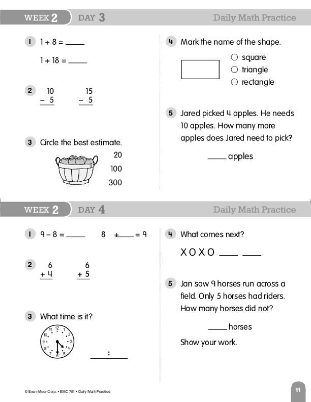 evan moor daily math practice grade 3 pdf