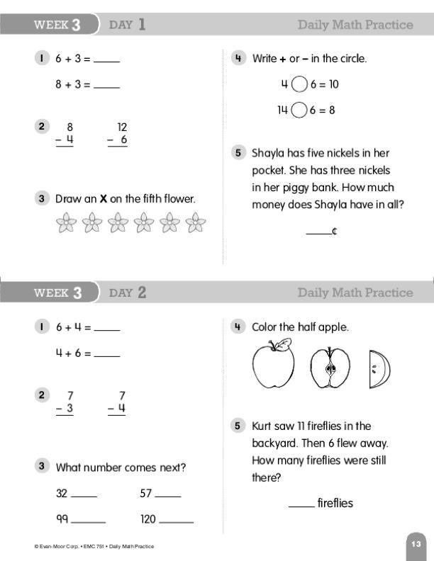 evan moor daily math practice grade 3 pdf