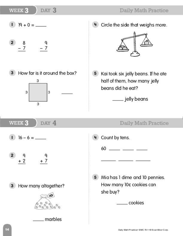 daily math practice grade 6 evan moor