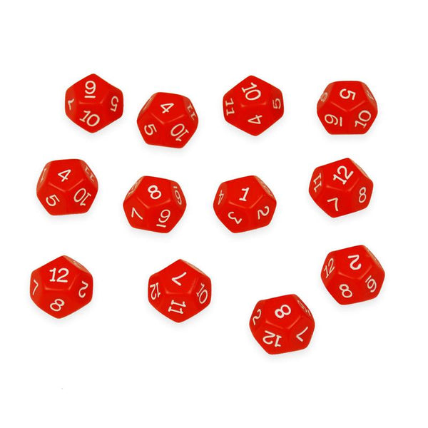 Learning Advantage 12-Sided Polyhedra Dice | CTU7341 – SupplyMe