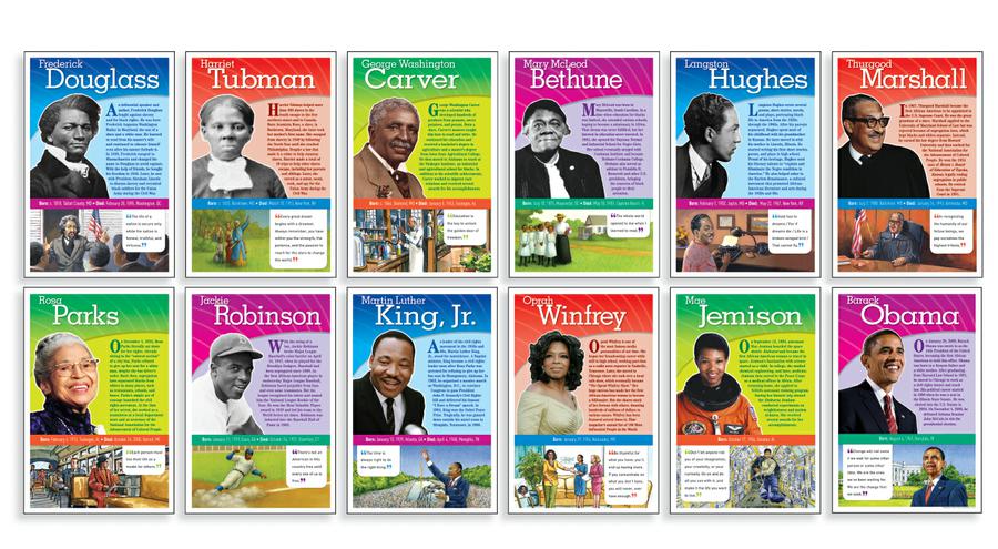 Scholastic Notable African Americans Bulletin Board Set | TF-8026