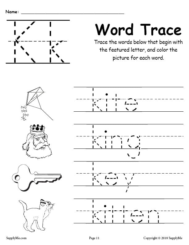 letter-k-words-free-alphabet-tracing-worksheet-supplyme