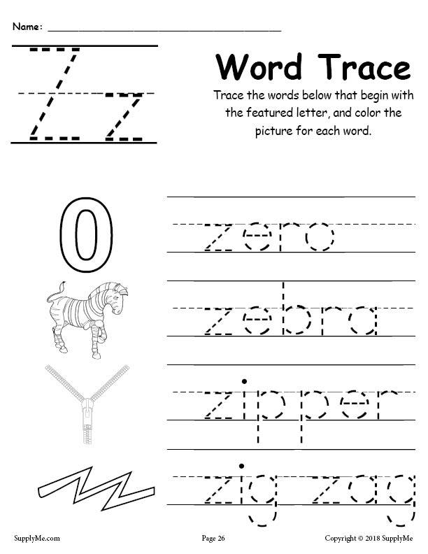 Printable Letter Z Crafts Printable World Holiday