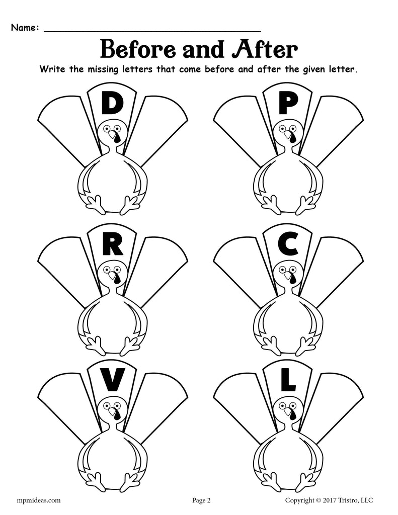 Alphabet Letter Sequencing Worksheet - Letters D, P, R, C, V, L