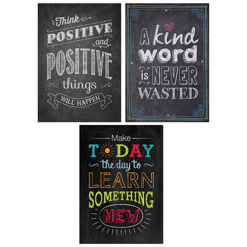 Creative Teaching Press Be Your Best Inspire U Poster 3-Pack | CTP7485 ...