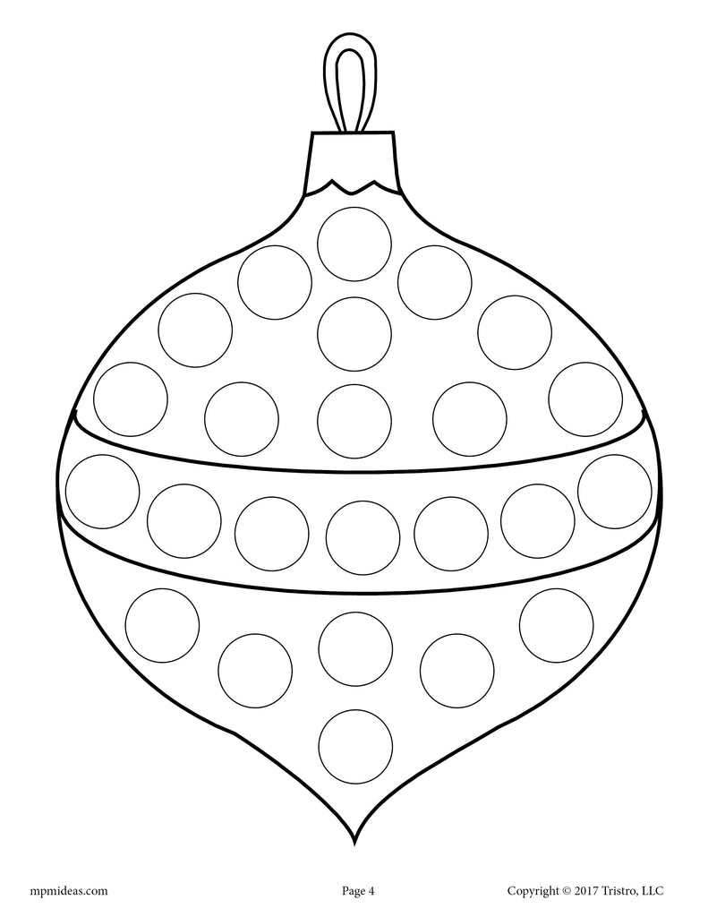 christmas printables coloring page template