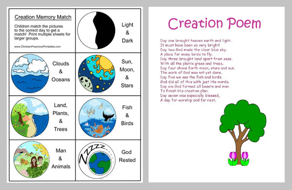 Creation Story Interactive Emergent Reader – SupplyMe