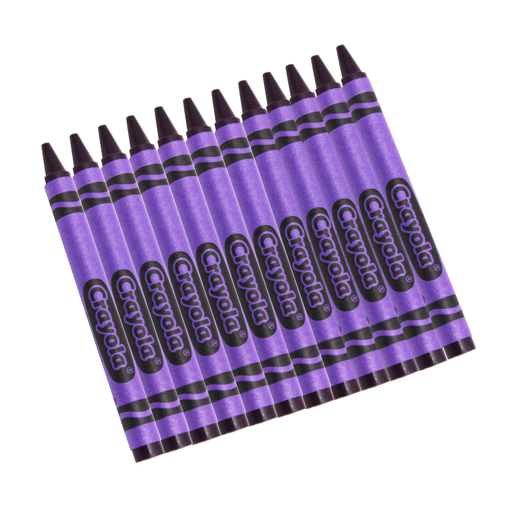 Download Crayola® Bulk Violet Purple Crayons, 12 Count | BIN520836040 - SupplyMe