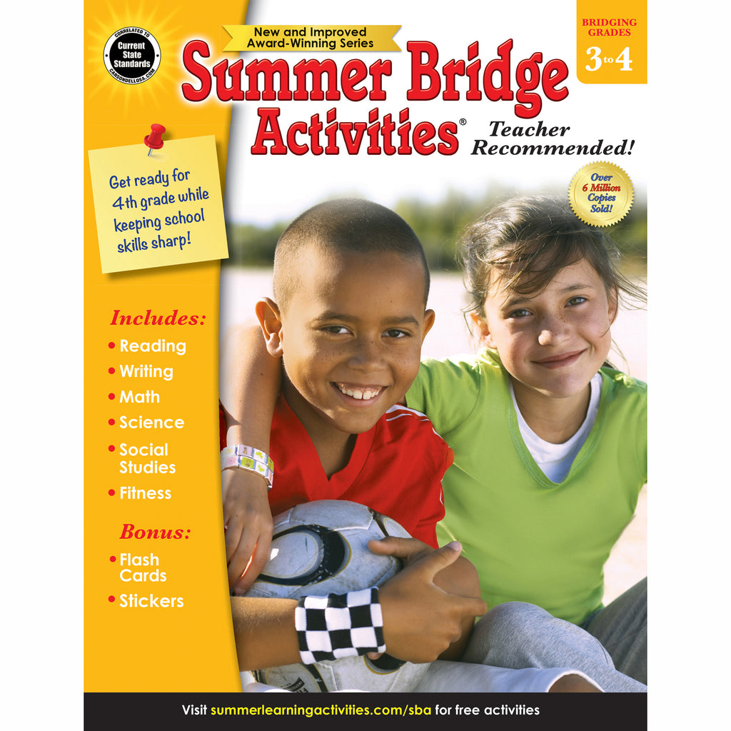 summer learning fun bridge workbook