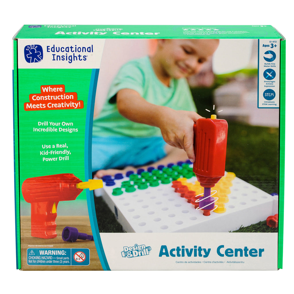 educational insights design and drill activity center