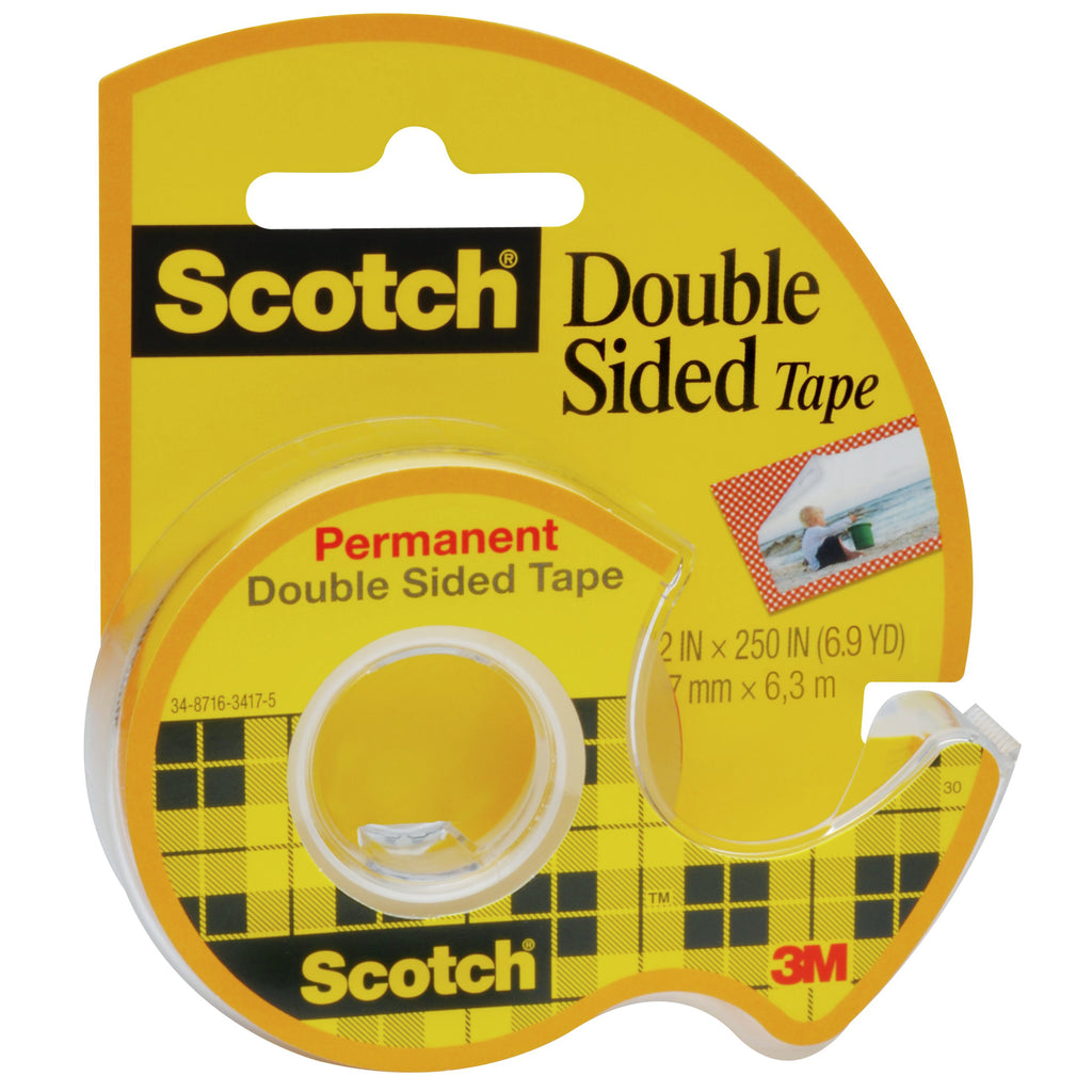3M Tape Double Stick 1/2 x 250 | MMM136 – SupplyMe