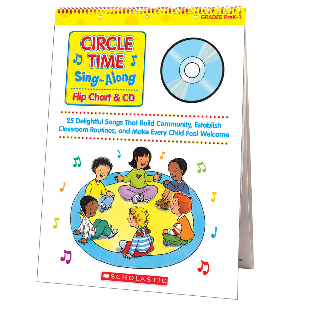 Scholastic Circle Time SingAlong Flip Chart & CD SC0439635241